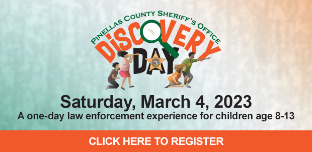 PCSO Discovery Day, A one day law enforcement experience for children age 8-13; Saturday, March 4, 2023